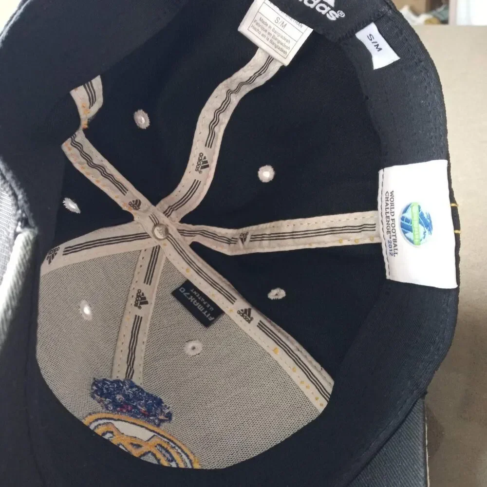 Adidas Real Madrid Navy Blue & White S/M Cap Hat